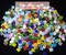 800 Pieces Mosaic Tiles Stained Glass - Assorted Colors for Art Craft and Home Decorations - 500g/1.1lb
